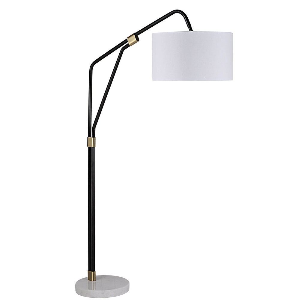 Renwil Wro xton 71" Length Floor Lamp - Matte Black