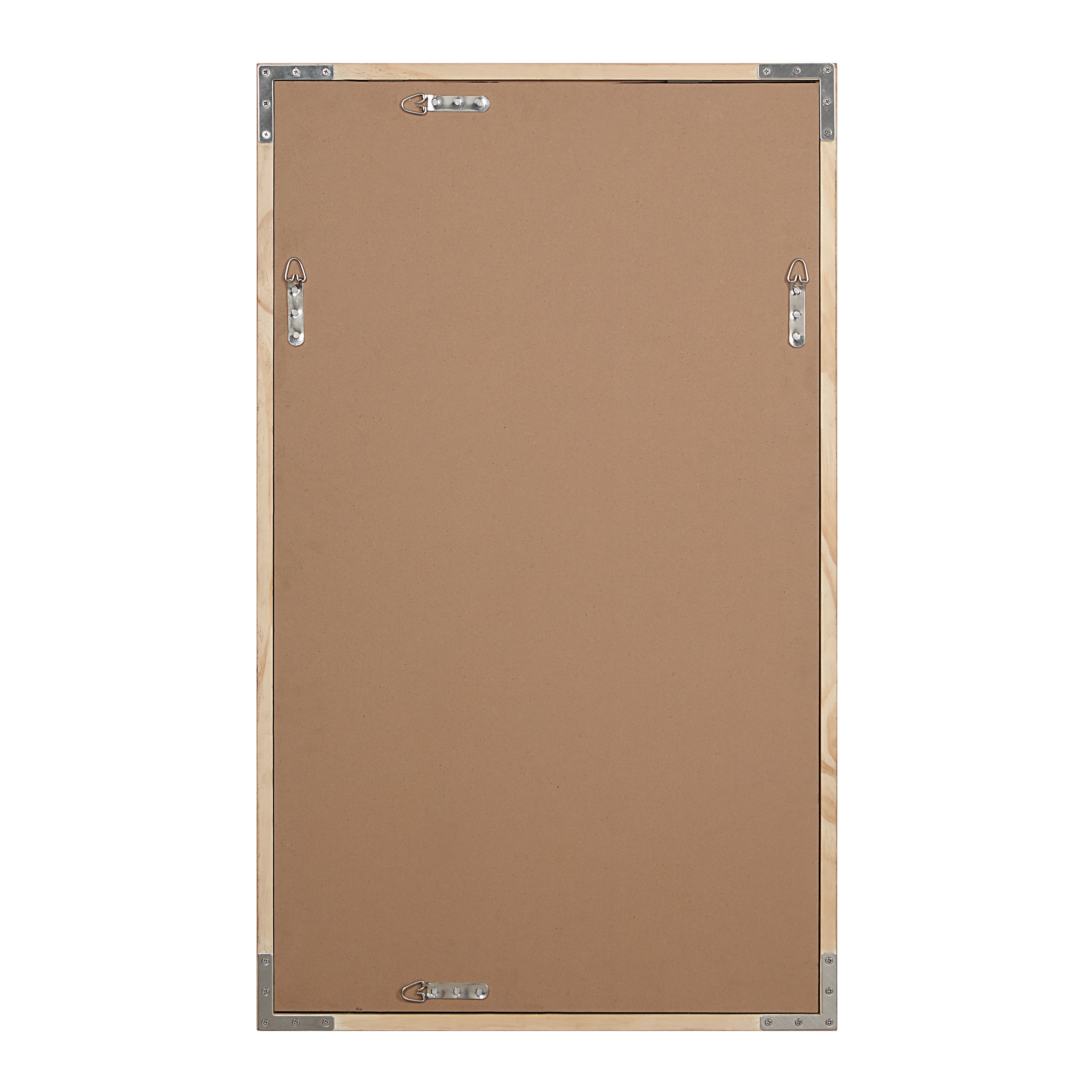 Renwil Canas 40" H x 24" W Wall Mirror - Brown