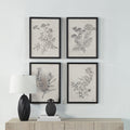 Renwil Basset 18" Wide Wall Art with Wood Frame - Painted Black