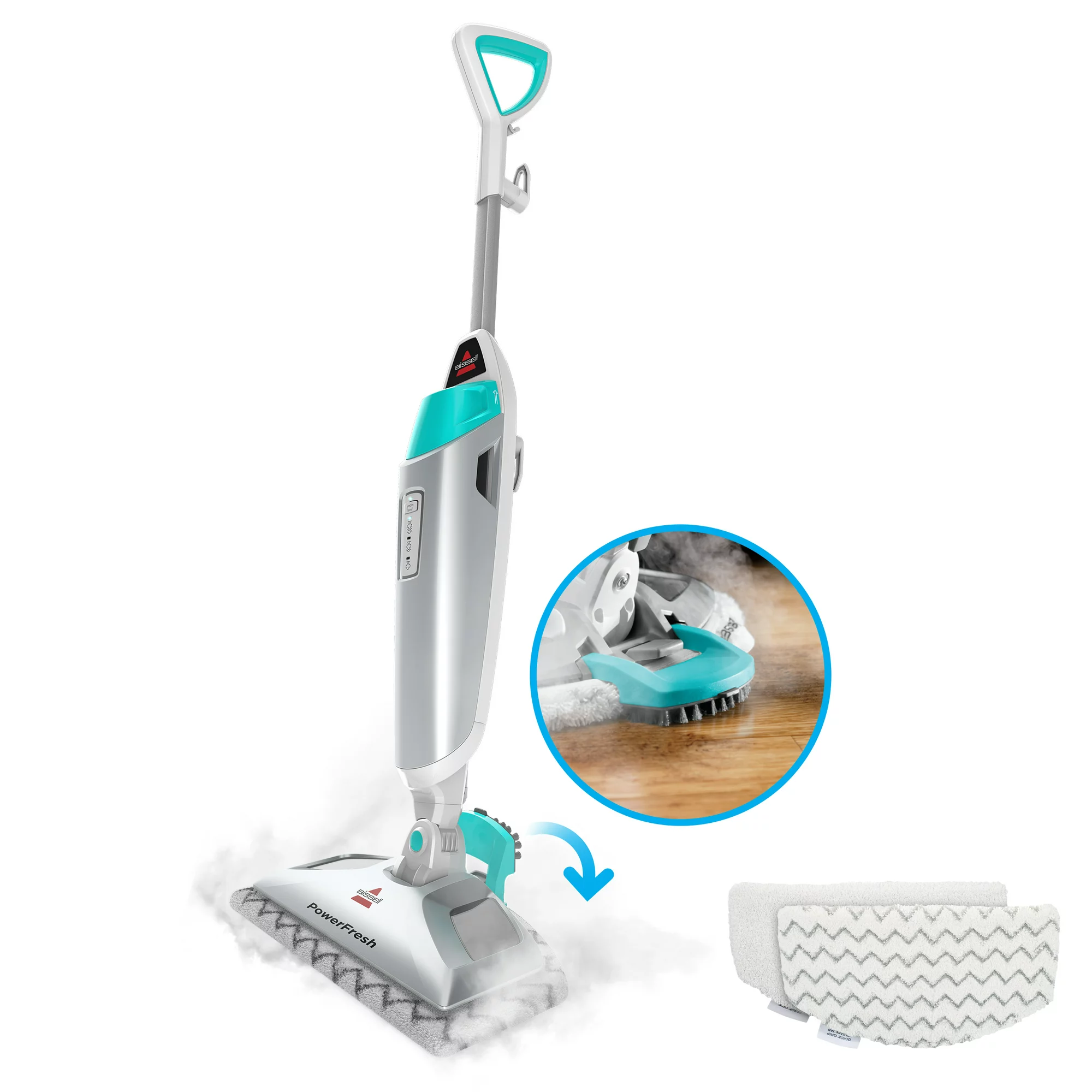 PowerFresh Scrubbing and Sanitizing Steam Mop 19405