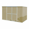 Outdoor Storage Shed 342 cu ft Capacity, Beige