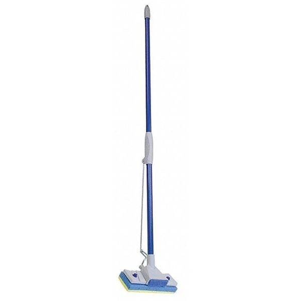 1Pack Quickie 454 Automatic Sponge Mop, 3-1/8" L, Blue/White
