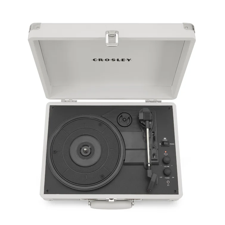 Portable 3 - Speed Turntable Decorative Record Player with Bluetooth