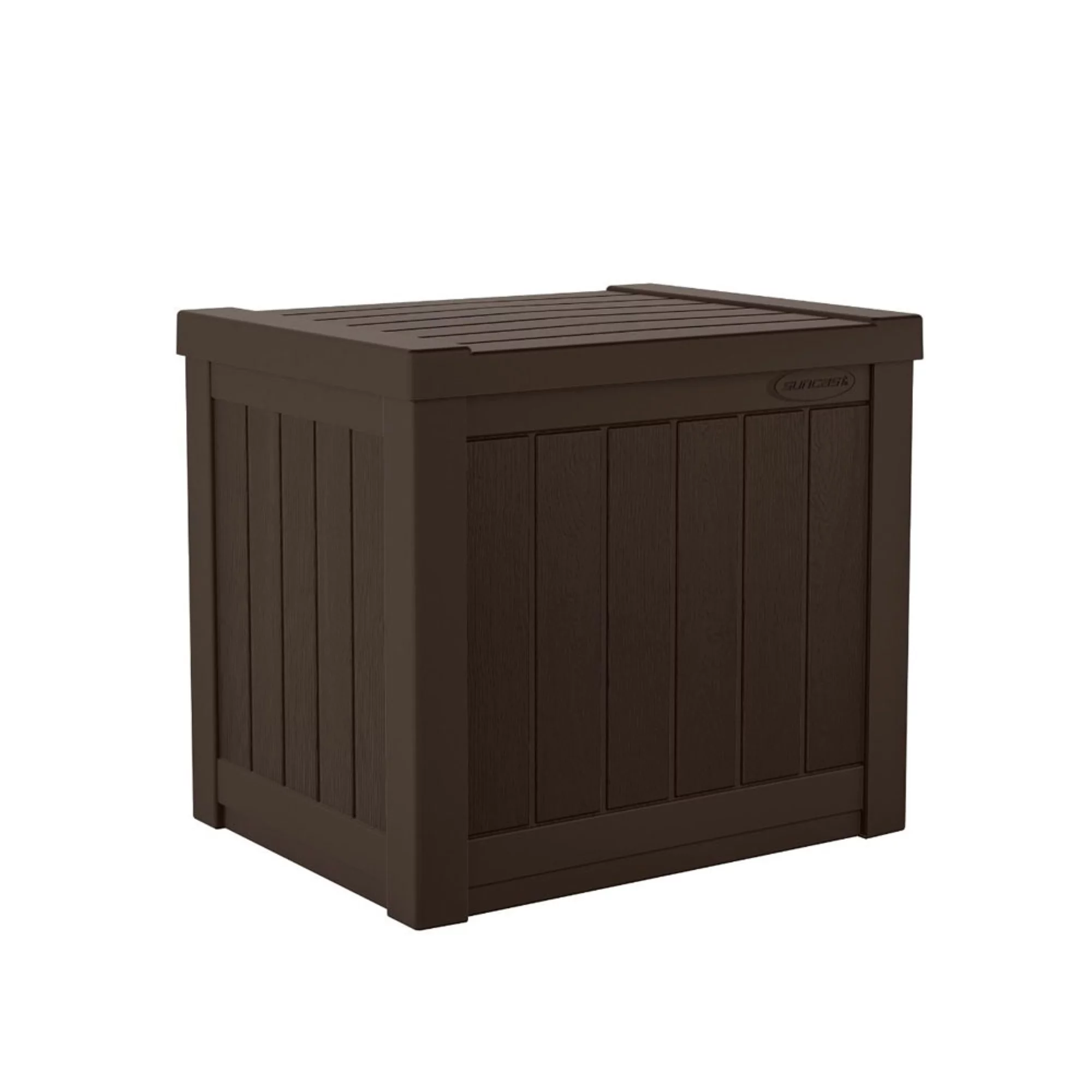 Suncast SS500ST 22 Gallon Small Resin Outdoor Patio Storage Deck Box