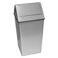 Waste Watchers Series Receptacle Swing Top Receptacle Trash Can
