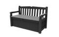 Solana 70 Gallon Outdoor Storage Bench - Grey