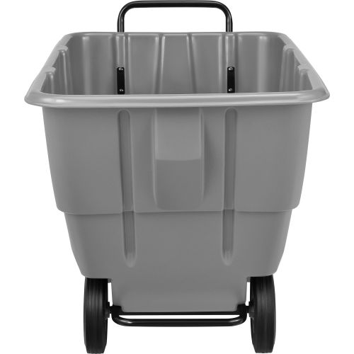 Deluxe Gray Plastic Tilt Truck 1/2 Cubic Yard Capacity 750 Lb. Capacity