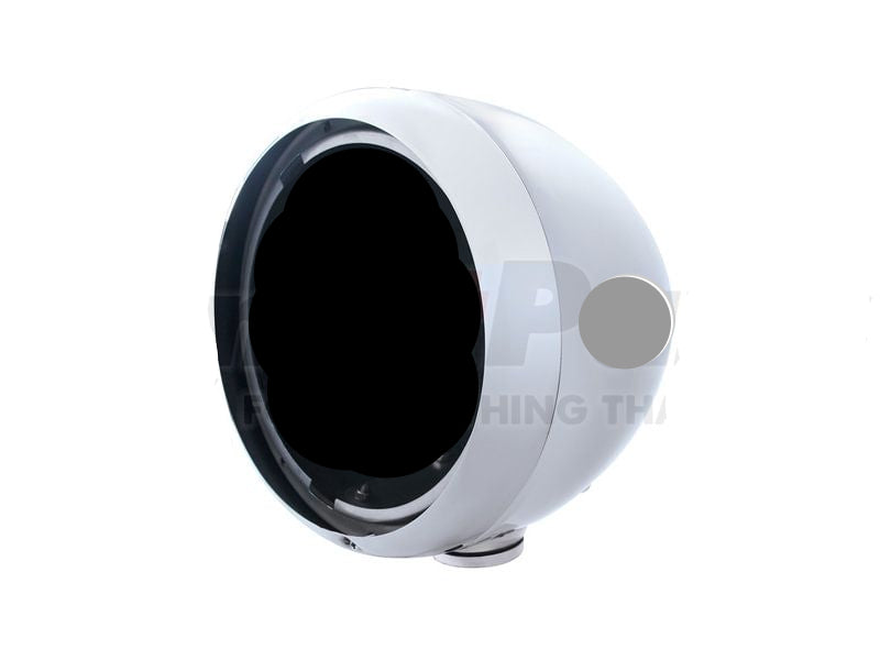 UNITED PACIFIC 32008 Headlight Housing - Chrome, Guide 682-C