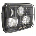 J.W. SPEAKER Headlight: Headlight, LED, Heated, High Beam/Low Beam, Recessed Mount, H4 Connector