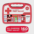 Johnson & Johnson All-Purpose Portable Compact First Aid Kit, 160 pc