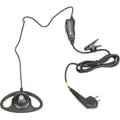 Motorola - D-Ring Earpiece With Inline Push To Talk Mic