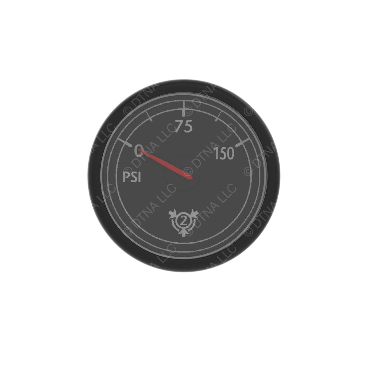Freightliner W22-00008-097, Gauge - Air Pressure, Secondary, 2 In, Without Cross Data Center Replication
