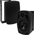 4 Inch Outdoor Waterproof Wall Mount Speakers - Bluetooth