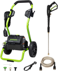 2000 PSI (13 Amp) Electric Pressure Washer Great for Cars, Patios, Driveways