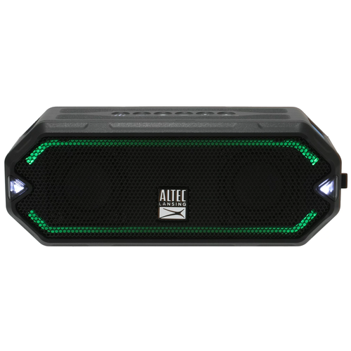 Altec Lansing HydraJolt Everythingproof Wireless Bluetooth Speaker, Black, IMW1200-BLK