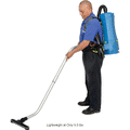6 Quart HEPA Backpack Vacuum w/8-Piece Tool Kit