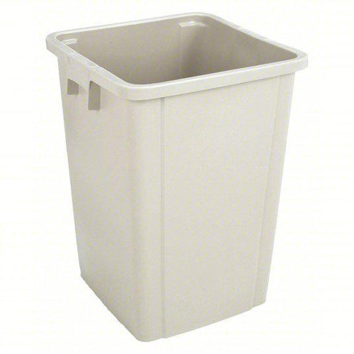 19 gal. Square Gray Trash Can