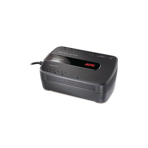 APC® BE650G1 Back-UPS ES 650 Battery Backup System, 8 Outlets, 650VA / 390 Watts