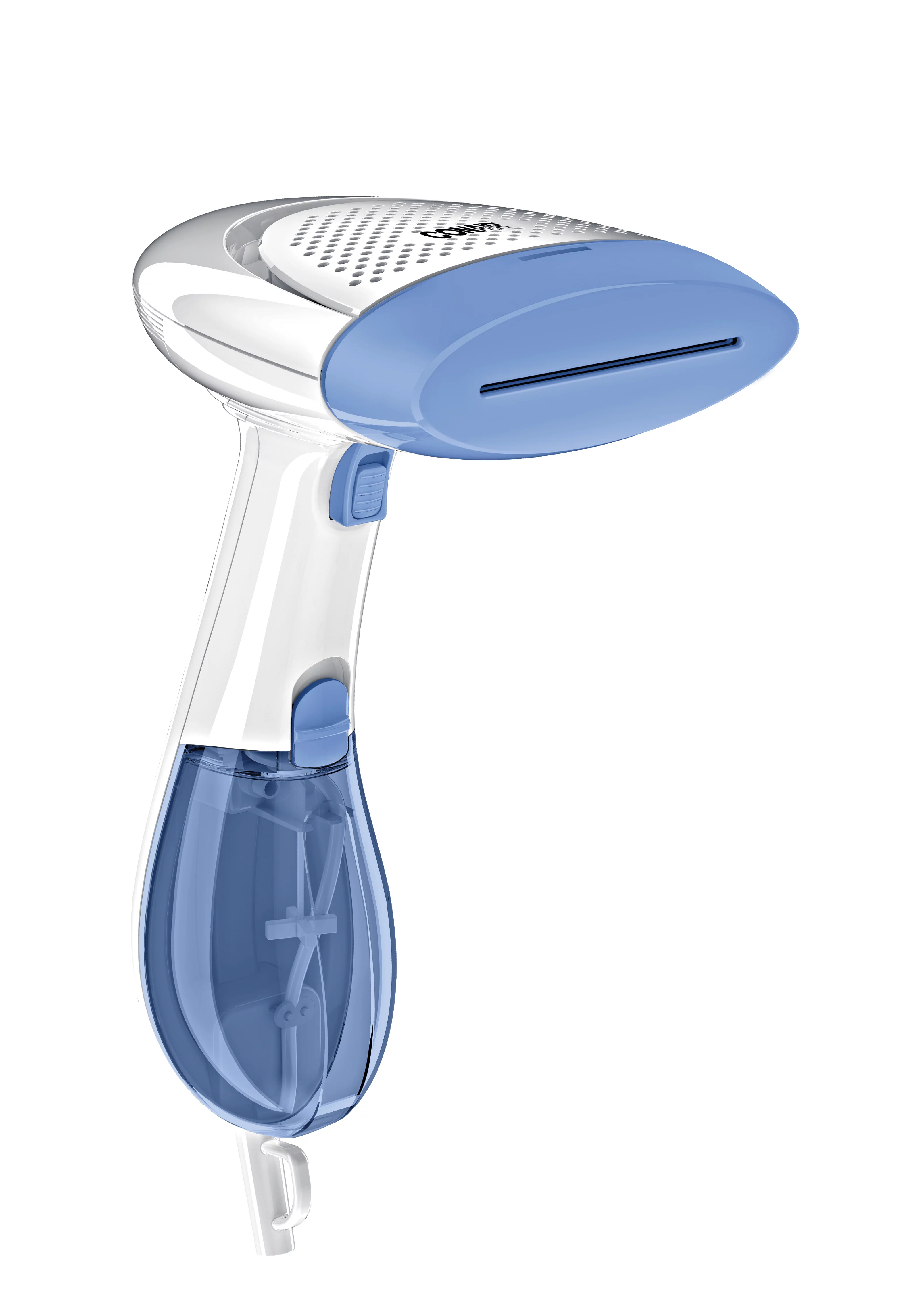 Handheld Garment Steamer for Clothes, ExtremeSteam 1200W, Portable Handheld Design, White/Blue, GS237X