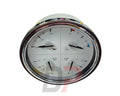 Freightliner W22-00013-020, Air Pressure Gauge, 4n1, Op/Ct, Polished