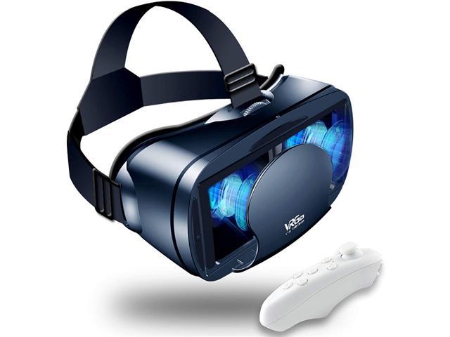 VR Headset Virtual Reality VR 3D Glasses VR Set 3D Virtual Reality Goggles, Controller