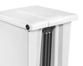 Rubbermaid® Step-On Trash Can - 12 Gallon, White