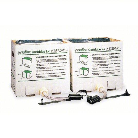 HONEYWELL Eyewash Cartridge: 3.5 gal Cap, Fendall Pureflow 1000/Eyesaline, Fendall 1000