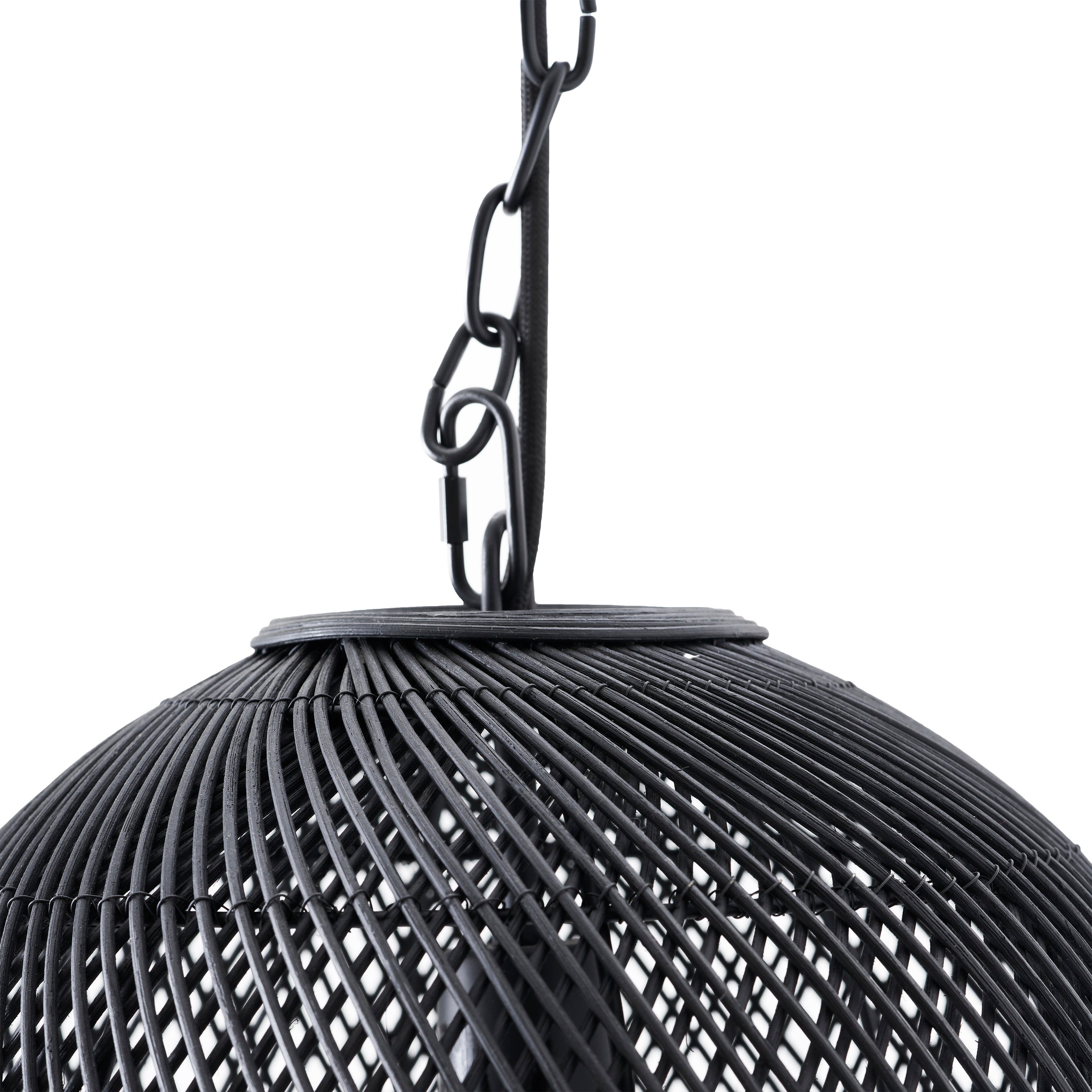 Renwil Romika 12.5" Wide 1-Light Chandelier - Matte Black