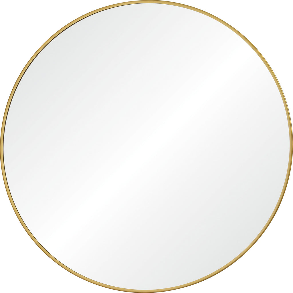 Renwil Alegre 30" Tall Round Wall Mirror - Yellow
