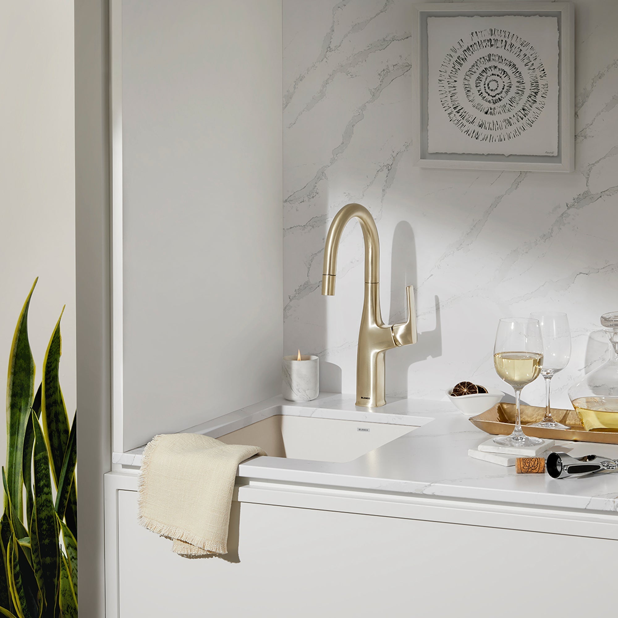 Blanco Precis Silgranit 13" Undermount Bar Sink