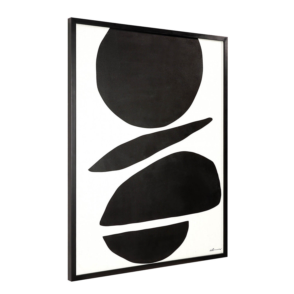 Renwil Cercola 45" Wide Wall Art - Black