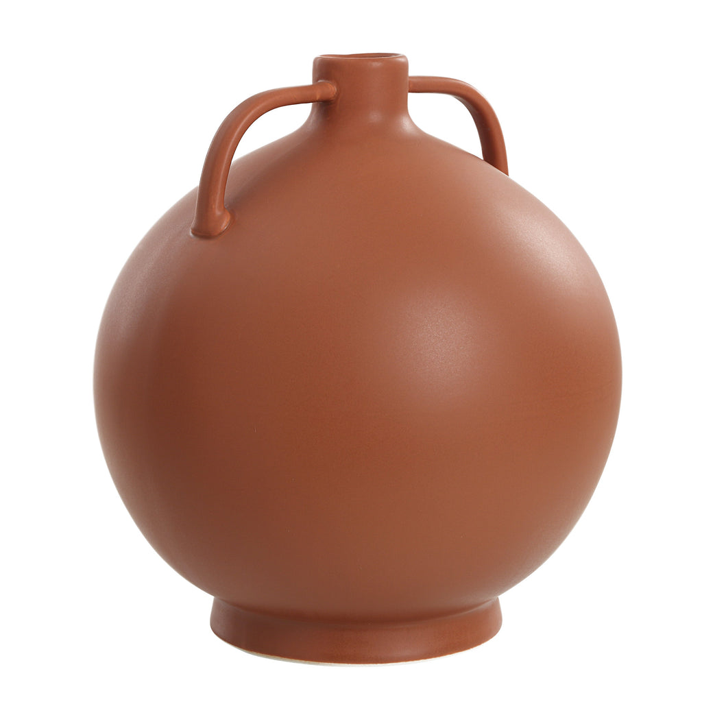 Renwil Delphi Indoor Ceramic Vase - Matte Terracotta