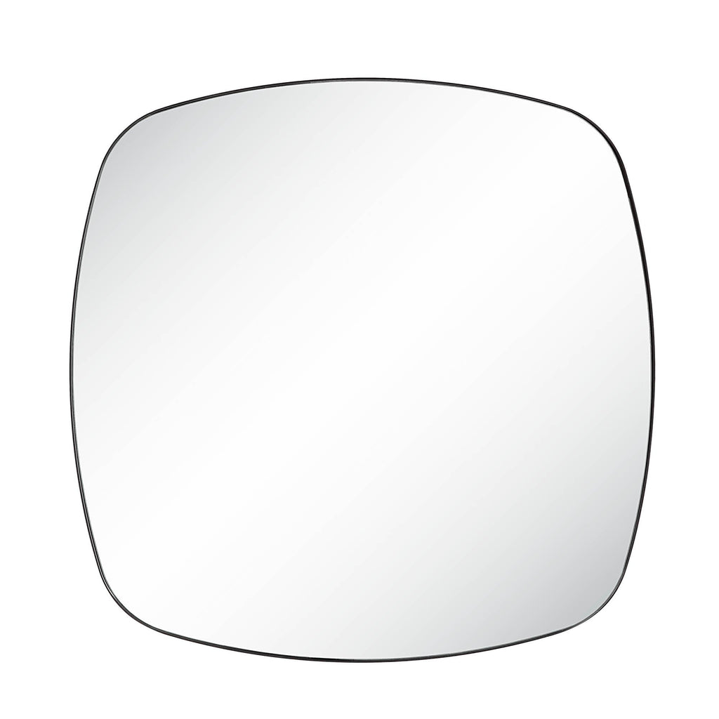 Renwil Sparti 36" Tall Square Wall Mirror - Black