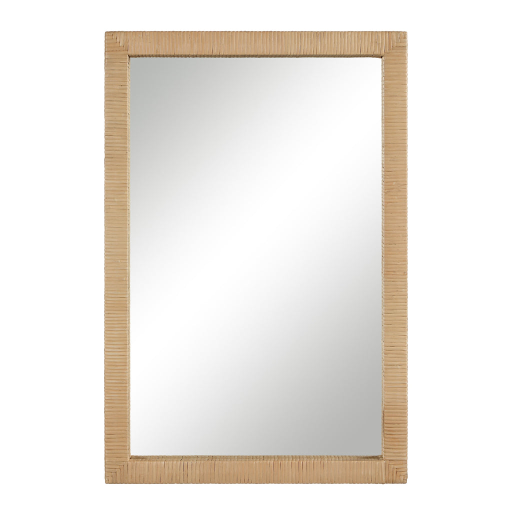 Renwil Sara 36" H x 24" W Wall Mirror - Brown