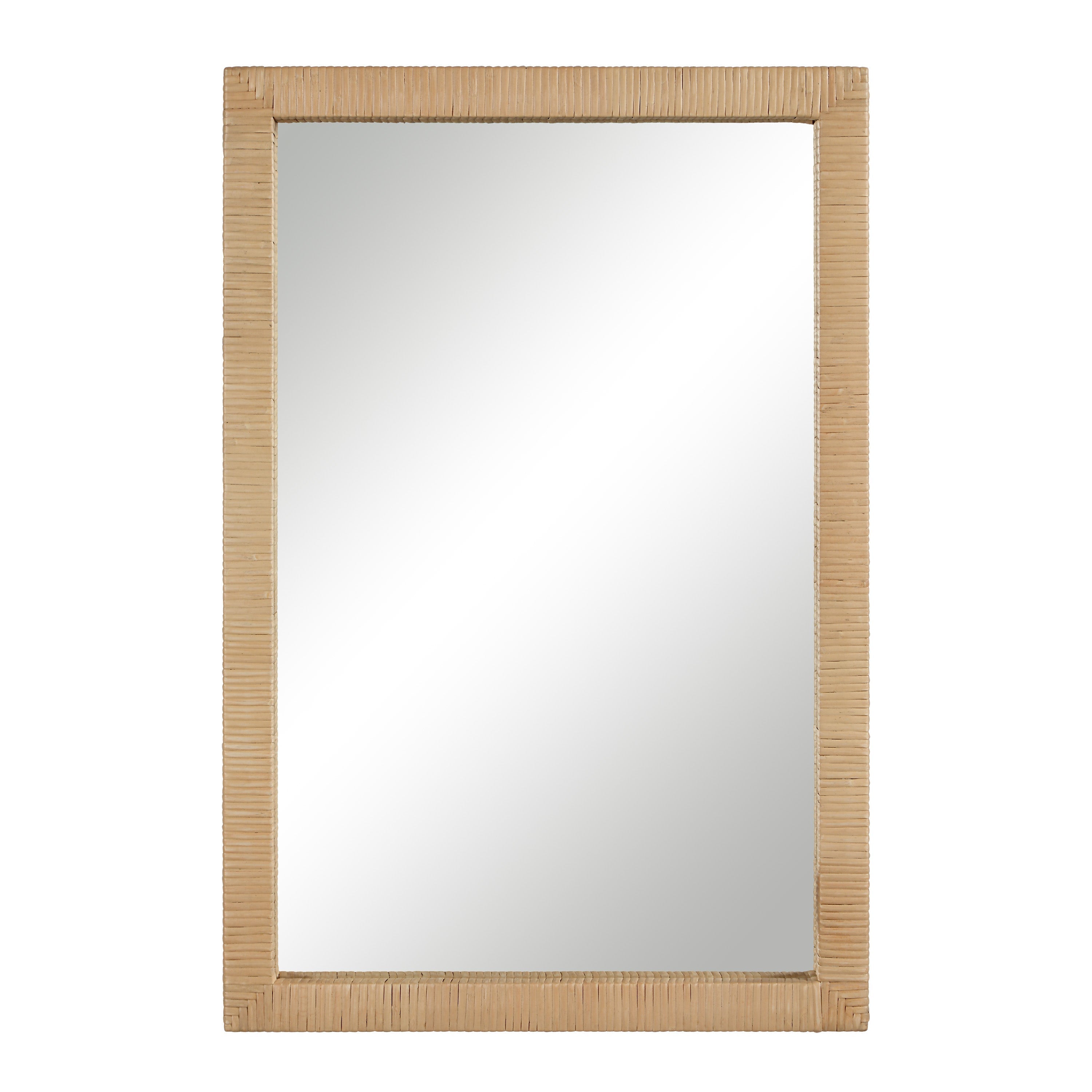 Renwil Sara 36" H x 24" W Wall Mirror - Brown