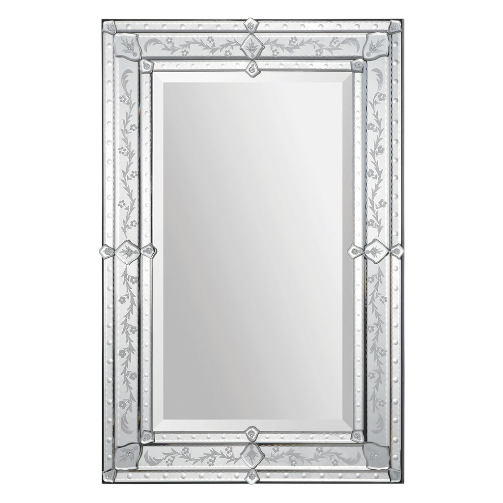 Renwil Vincenzo 36" Tall Rectangle Wall Mirror