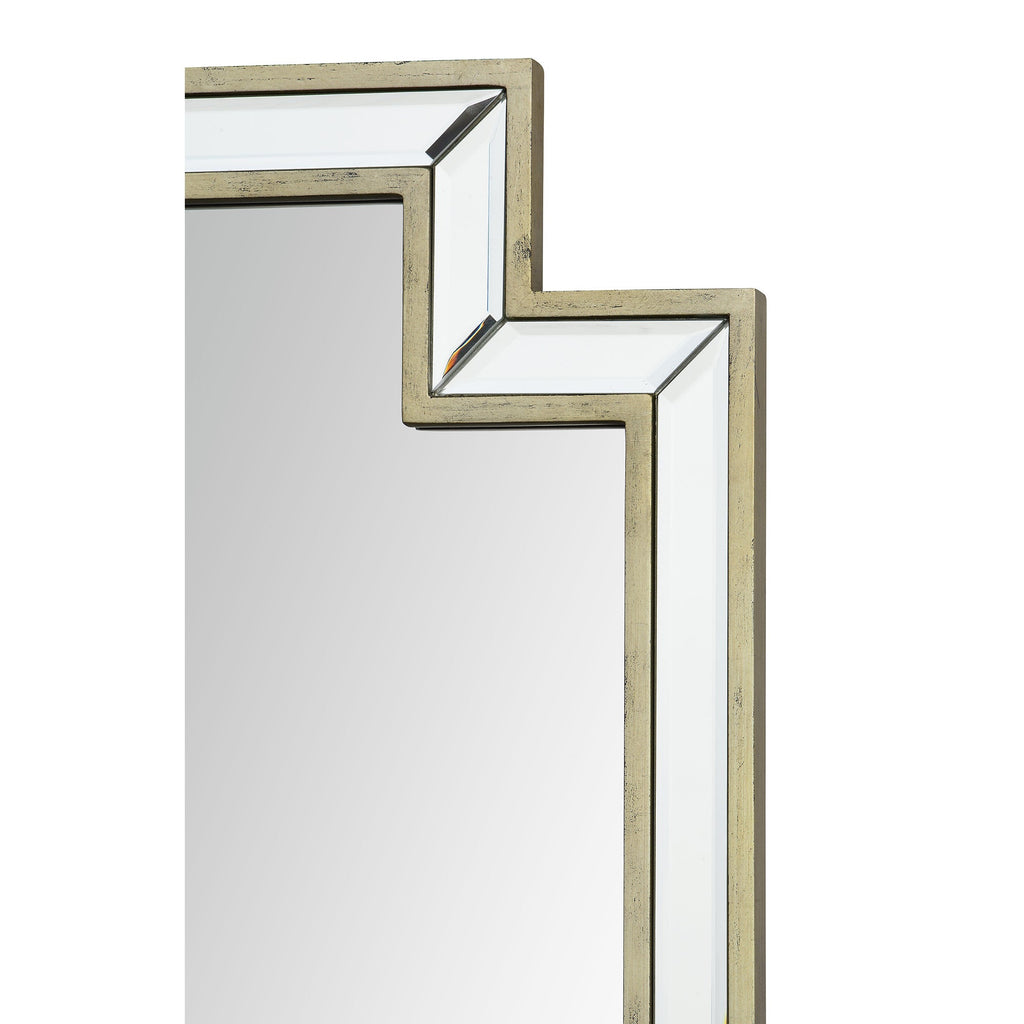 Renwil Raton 40" Tall Rectangle Wall Mirror - Grey