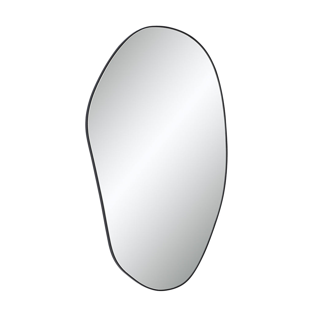 Renwil Gela 36" H x 23" W Wall Mirror - Black