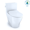 TOTO Legato One Piece Elongated 1.28 GPF Toilet with Cefiontect and Softclose Seat - Washlet+ Ready