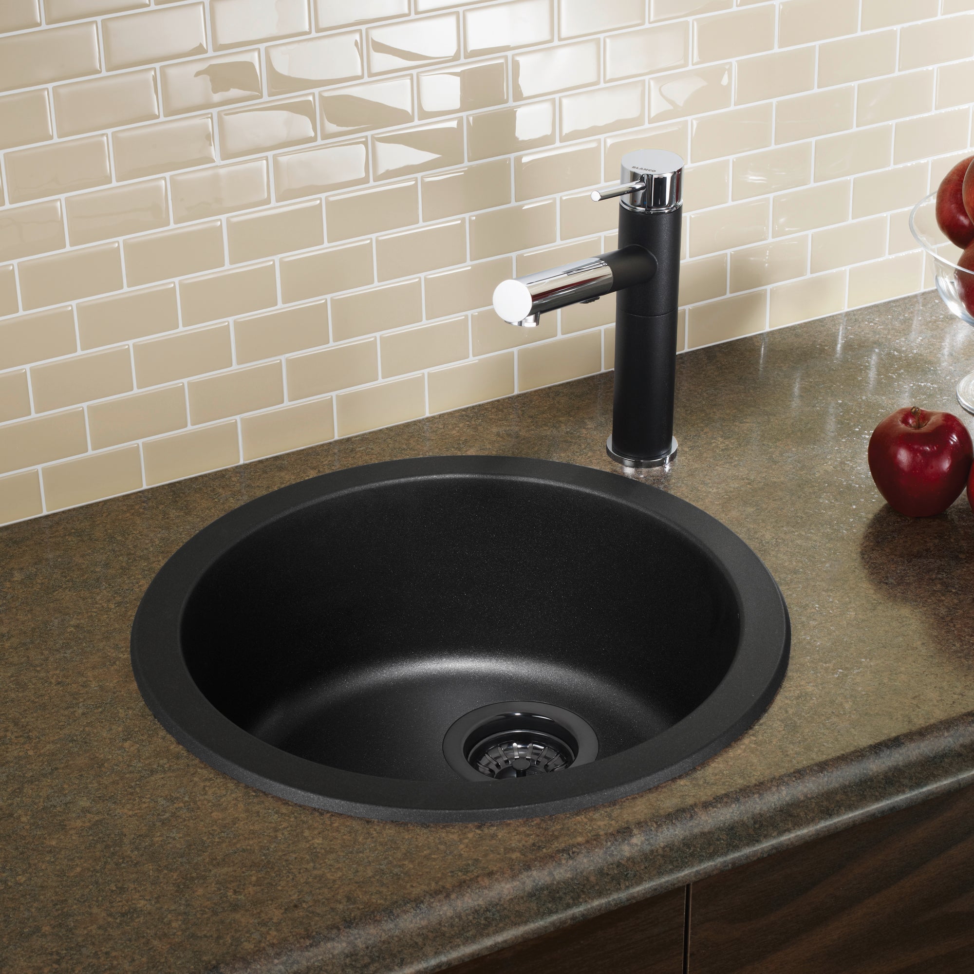 Blanco Rondo Silgranit 18" Dual Mount Bar Sink