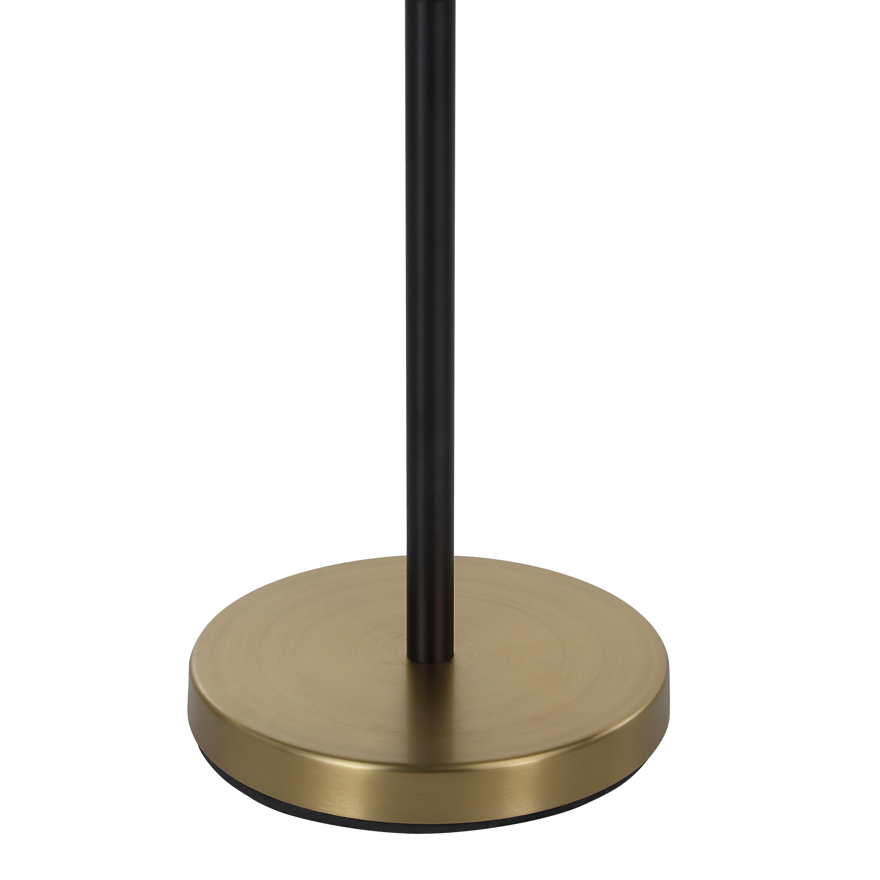 Everren Meandros 63.5" Height Floor Lamp - Matte Black