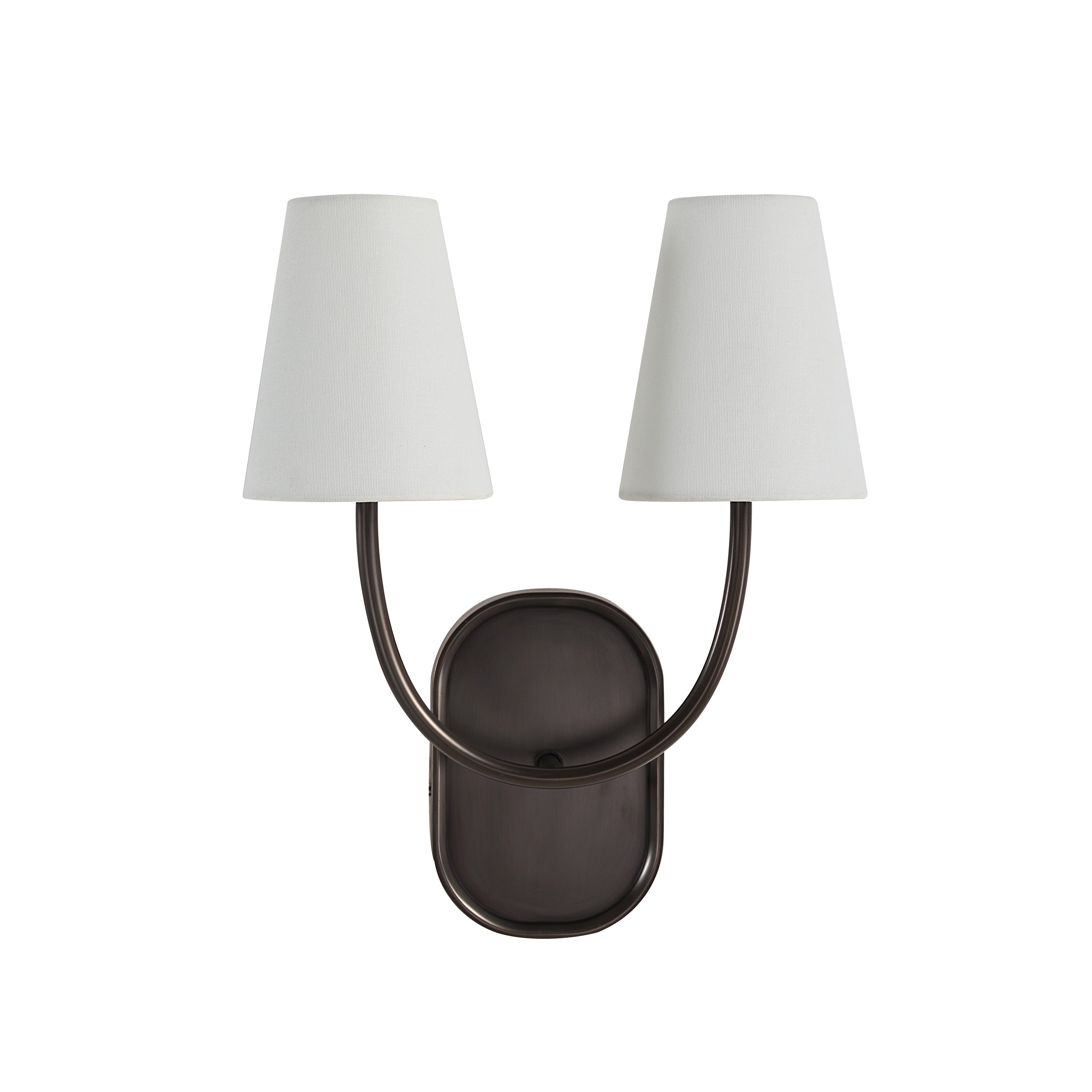 Renwil Megara 15.5" Height Wall Sconce - Brown