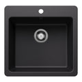 Blanco Liven Silgranit 21" Single Bowl Dual Mount Kitchen Sink