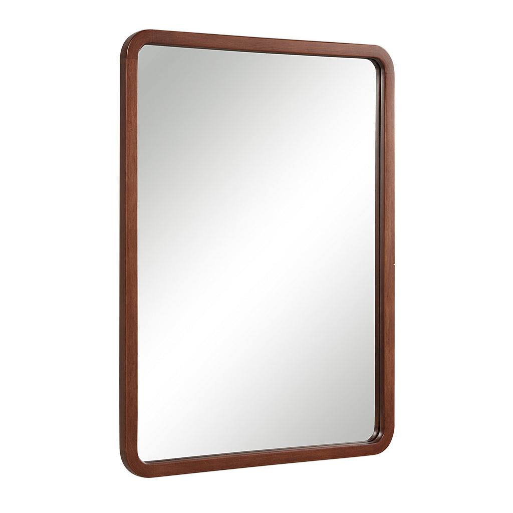 Renwil Tacna 30" H x 22" W Wall Mirror - Brown