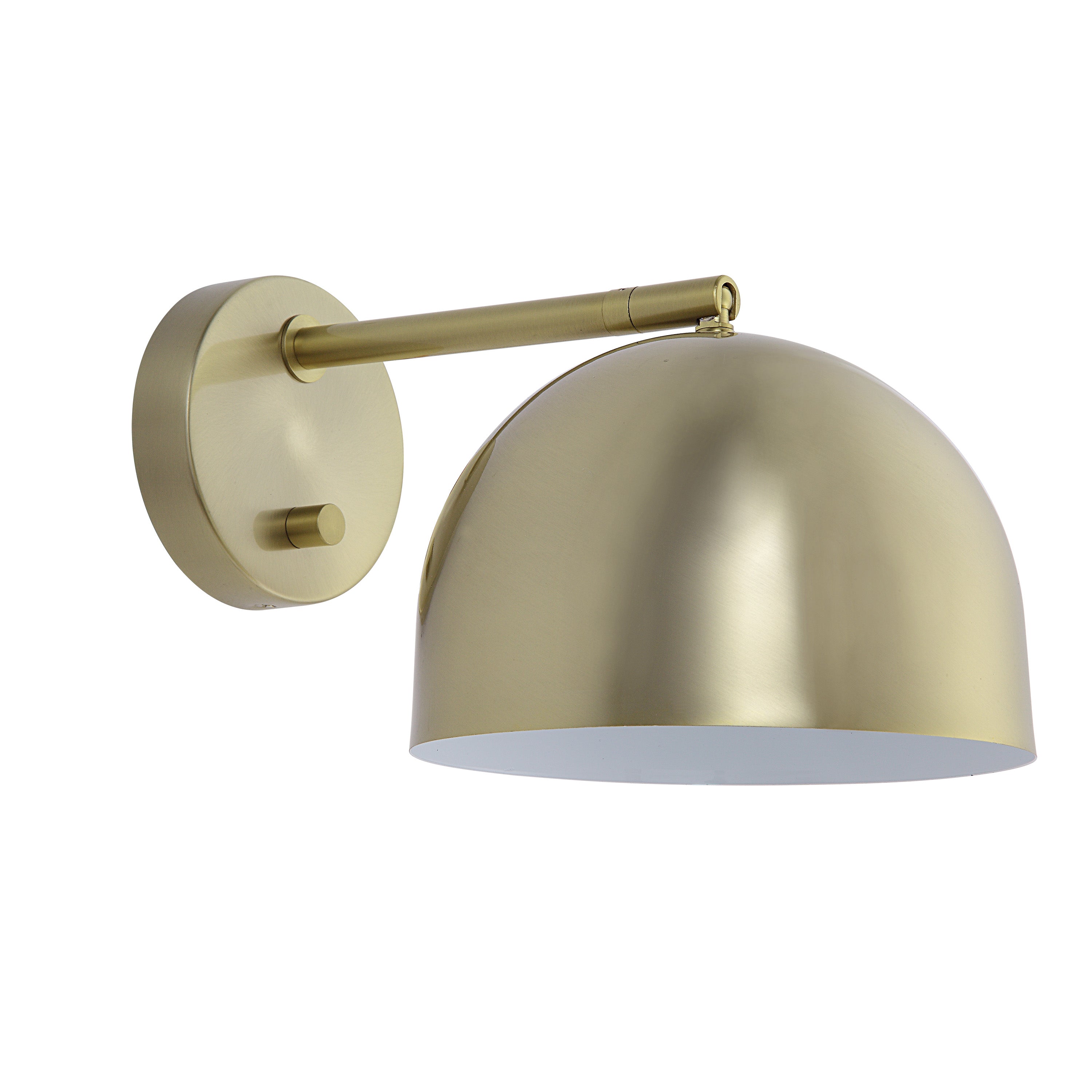 Renwil Conali 8" Burnished Brass 1-Light Wall Sconce