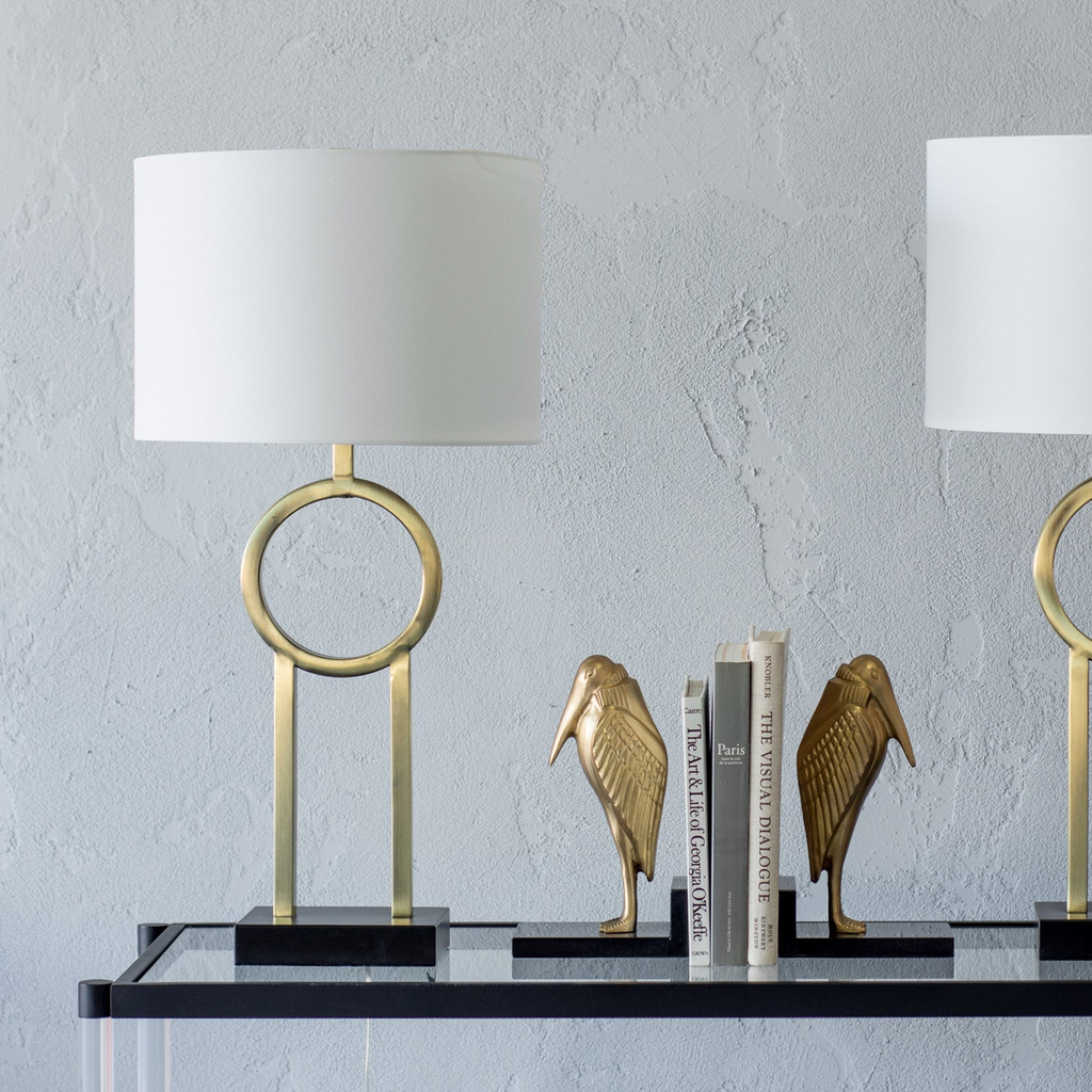 Everren Burlington 28.5" Length Table Lamp -  Brass