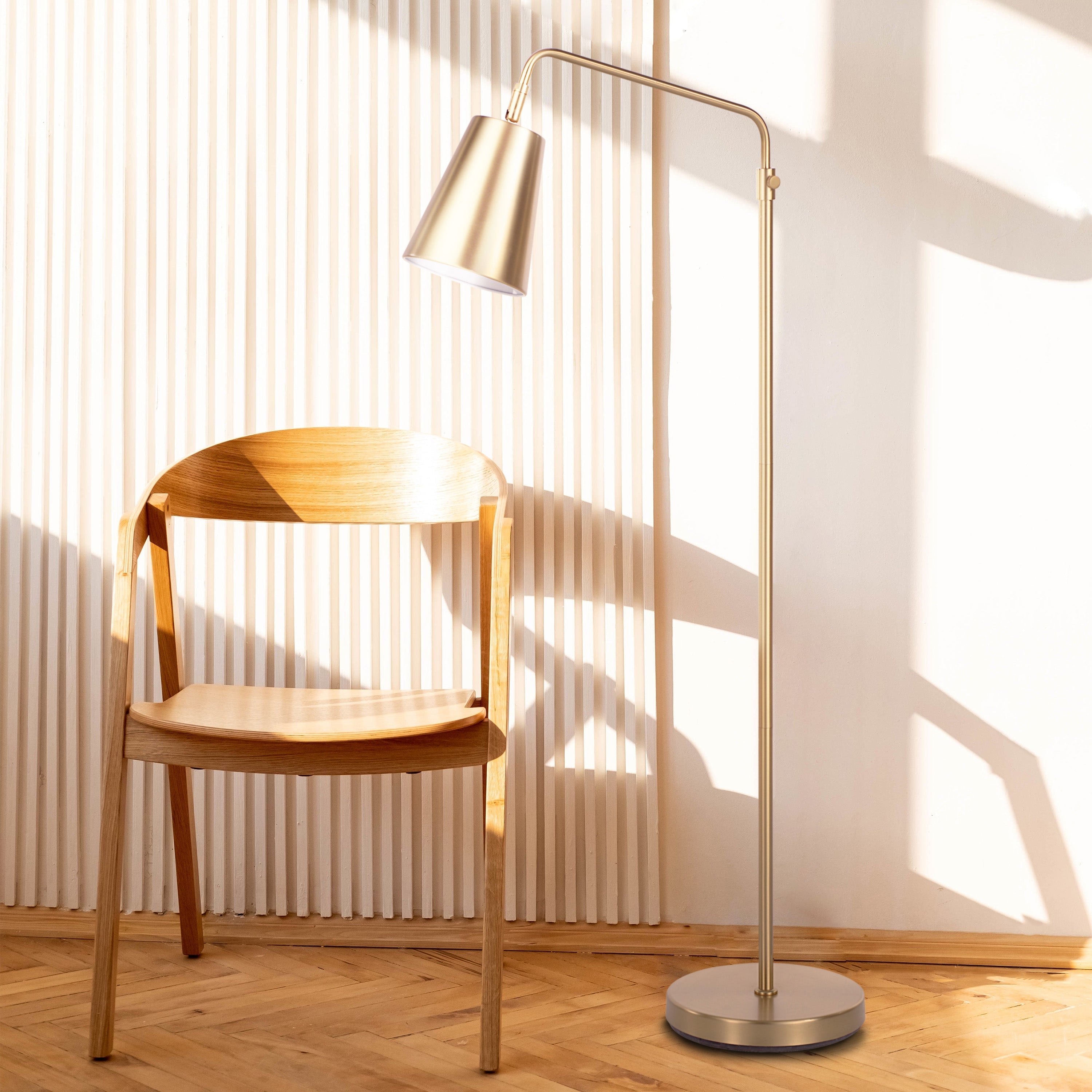 Renwil Vidura 47.5" Height Floor Lamp - Yellow