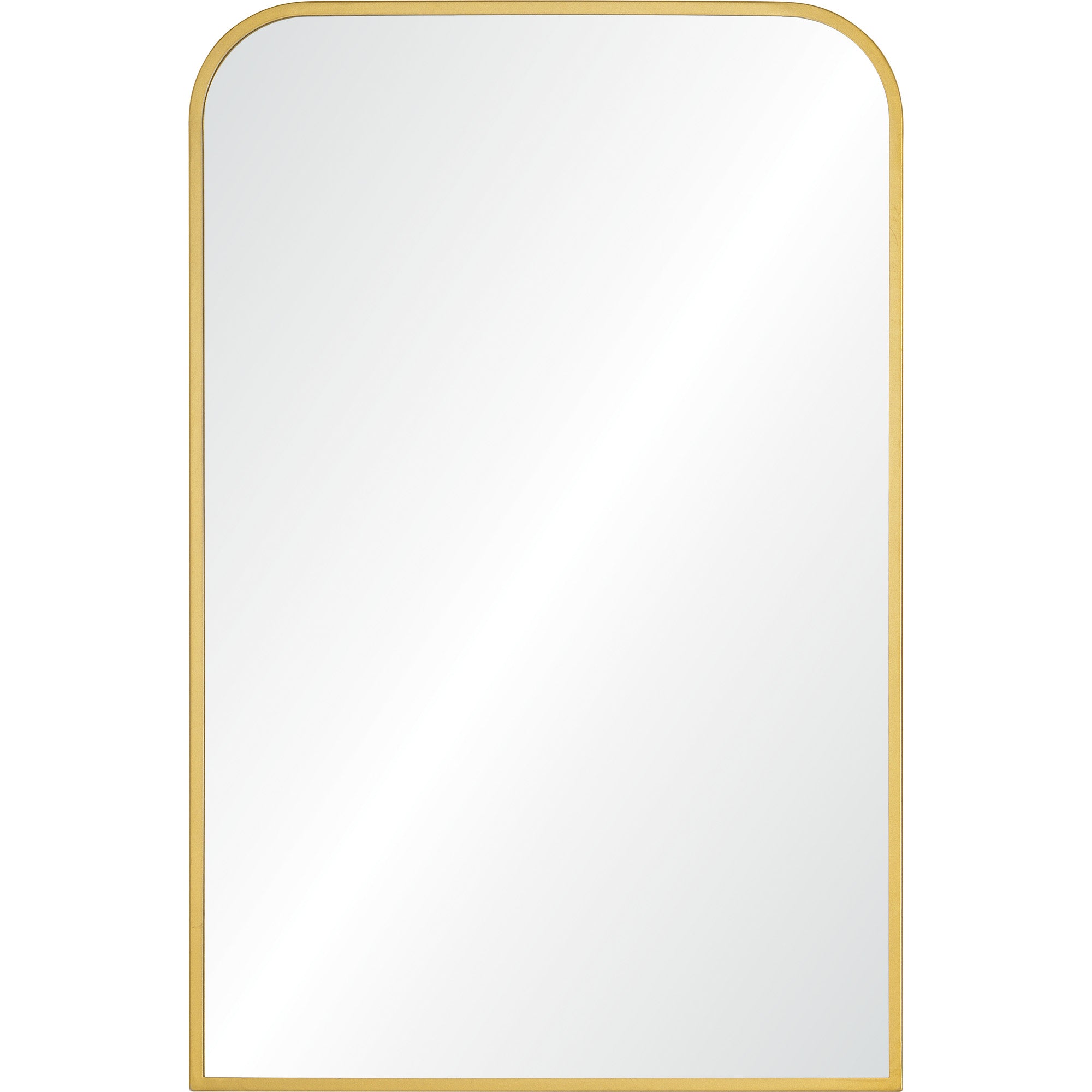 Renwil Merrimack 36" Tall Rectangle Wall Mirror - Yellow