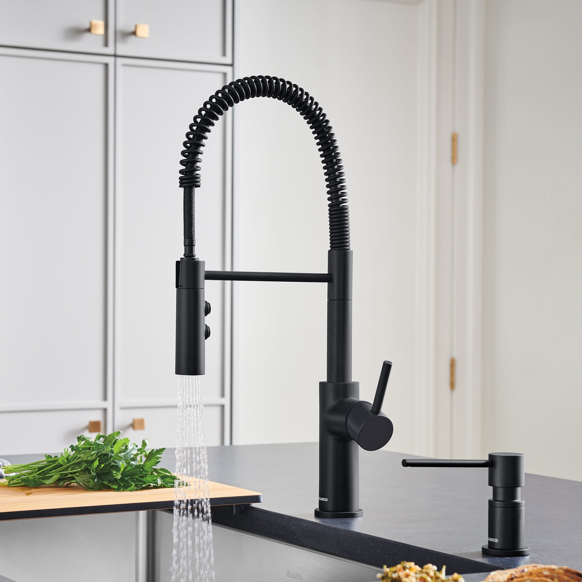 Blanco Catris Semi-Pro Pull-Down Dual-Spray Kitchen Faucet