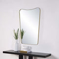 Renwil Artesia 45" Tall Rectangle Wall Mirror - Yellow